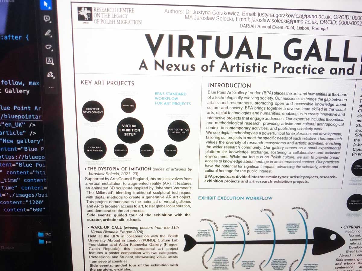 we will be presenting our Gallery in Lisbon at the DARIAH annual event on 19 June